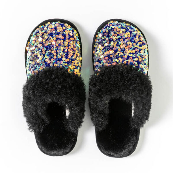 O1CN01cVsdYP1MTH86zdQ5w__3108351435-0-cib Wholesale Sequin Plush Baotou Slippers