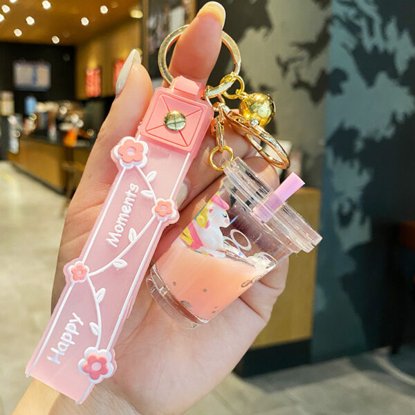 O1CN01cWbh5e1XOex9oA8zq_2215524792914-0-cib Wholesale Acrylic Unicorn Drift Bottle Keychain