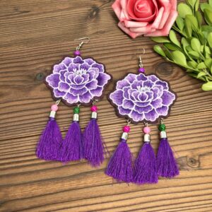 16-Big Peony Tassel (Purple)
