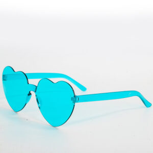 Lake blue love glasses