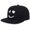 Wholesale Wide Brimmed Personalized Grinning Expression Cotton Baseball Caps