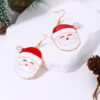 O1CN01cbUHAy23mzrCDPbB9_2213657267299-0-cib Wholesale Christmas Creative Cartoon Cute Alloy Santa Claus Earrings