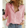 Wholesale Loose Long Sleeved Linen Shirts
