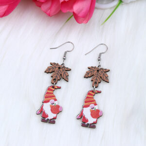 Orange red Santa Claus