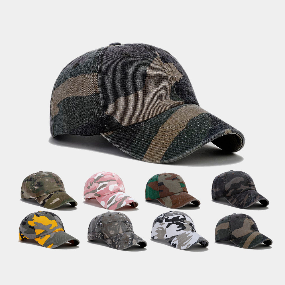 Wholesale Cotton Camouflage Baseball Caps