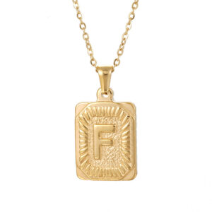 (with chain) gold F