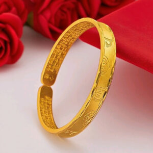 [six-character mantra heart sutra plated with sand gold and thickened]