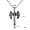 O1CN01cl5KYd21yKOiPUAG3_2595027053-0-cib Wholesale Stainless Steel Pirate Double Ax Amulet Pendant Necklace