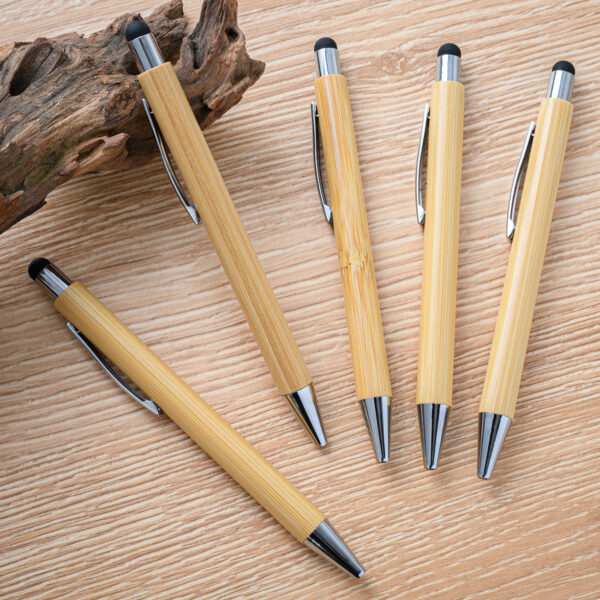 Wholesale Touch Screen Bamboo Pens