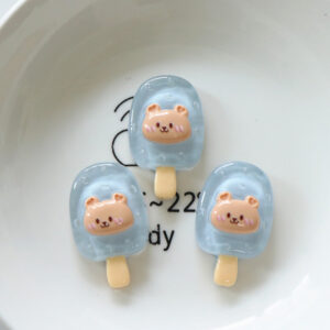 Blue ice cream-transparent