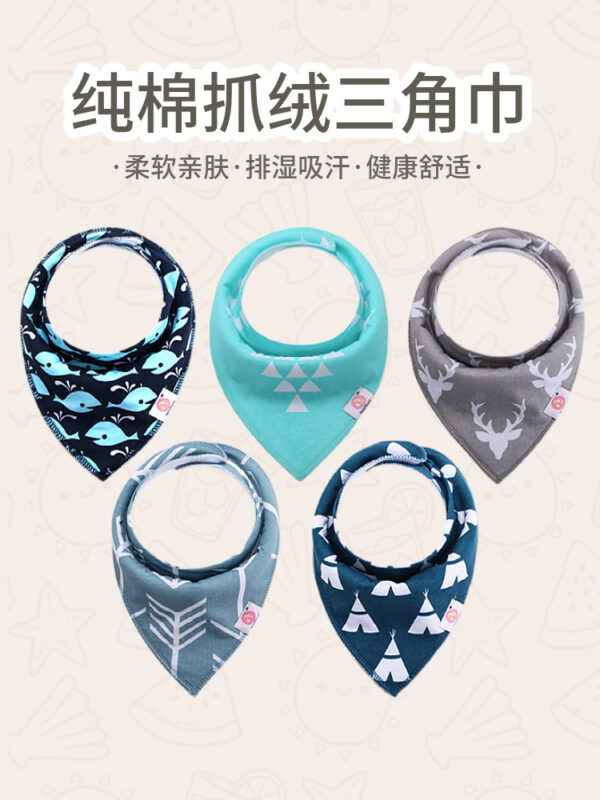 Wholesale Baby Scarvess in Set Of 4 Cotton Baby scarves