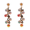 O1CN01cs1Ewc1gFnvEAZD8T_2213748334113-0-cib Wholesale Christmas Lights with Diamond and Zinc Alloy Earrings