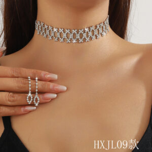 HXJL09 silver white drill / silver plating