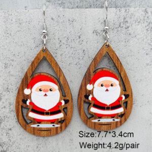 JE1113C / Wooden earrings