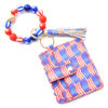 O1CN01d21YyC1N8Ul0wKR4S_2508931525-0-cib Wholesale American Independence Day PU Card Holder Ladies Coin Purse Wrist Keychain