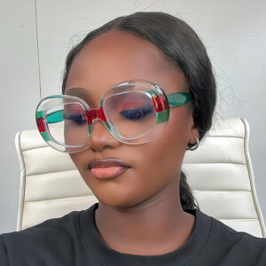 Wholesale PC Oval Retro Flat Mirror Sunglasses