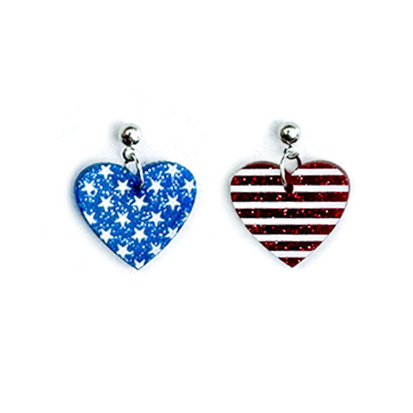 O1CN01d4Juxp1zp39VZegcZ_2215459036762-0-cib Wholesale American Independence Day Five-pointed Star Acrylic Glitter Earrings