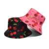 Wholesale Polyester Cherry Pattern Bucket Hat