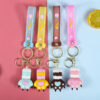 Wholesale PVC Cartoon Cute Cat Claw Keychain