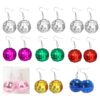 Wholesale Disco Laser Lamp Ball Glass Earrings