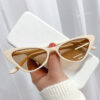 Wholesale Small Frame Cat Eye PC Sunglasses