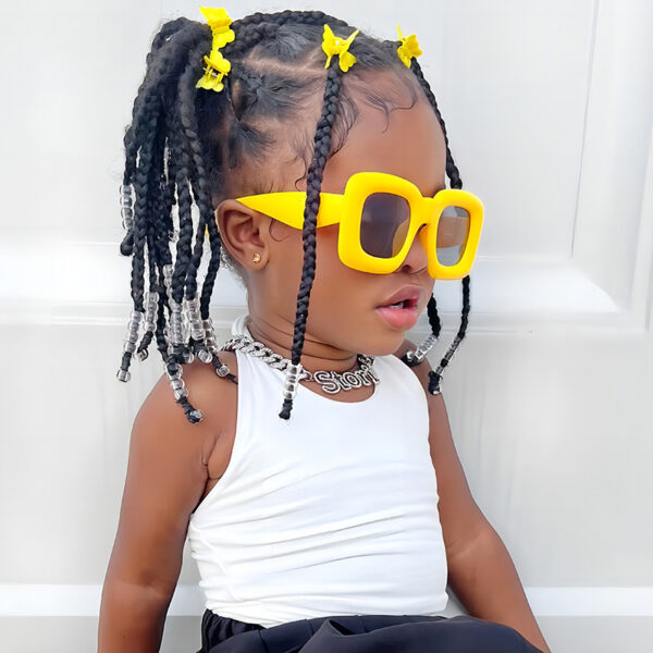 Wholesale PC Bubble Square Children's Sunglasses