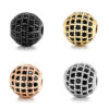 Wholesale Diamond Ball DIY 10mm Hole 2mm Round Spacer Beads