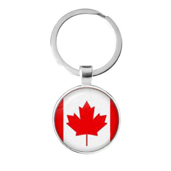 O1CN01dMkPyM1tijoZEZih8_2212752275936-0-cib Wholesale Zinc Alloy National Flag Time Gem Keychain