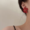O1CN01dOX4CE28NPbvkbNiV_2259887920-0-cib Wholesale Vintage Romantic Flower Metal Earrings