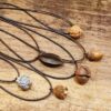 Wholesale Handmade Vintage Acorn Necklaces