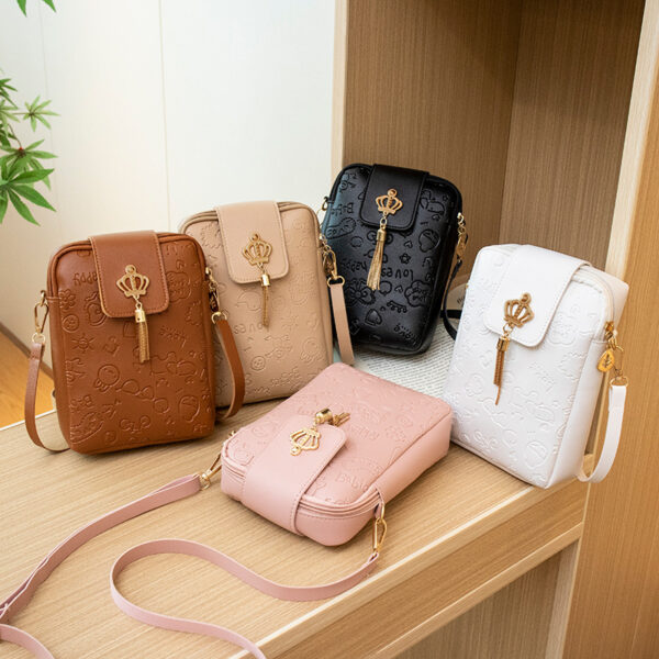 Wholesale PU Crown Crossbody Bag