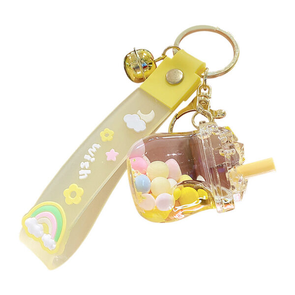 O1CN01dQ6fjf20h62G8aFCv_2214149986880-0-cib Wholesale Oil Filled Colored Milk Tea Cups Plastic Keychains
