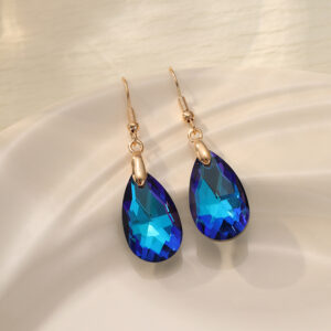 Blue color-earrings