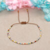 Wholesale Bohemian Rainbow Glass Bracelet