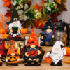 Wholesale of New Halloween Ghost Wood Ornaments