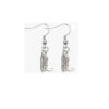 Wholesale Vintage Western Denim Alloy Earrings