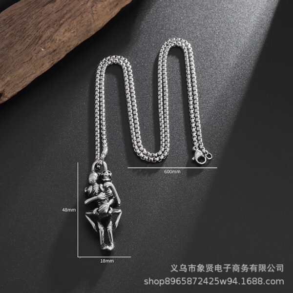 O1CN01dU0QCo1IbHhUs2iw0_2214733330911-0-cib Wholesale Gothic Skull Pendant Alloy Necklaces
