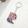 Wholesale Western Cowboy Leather Shoe Keychains