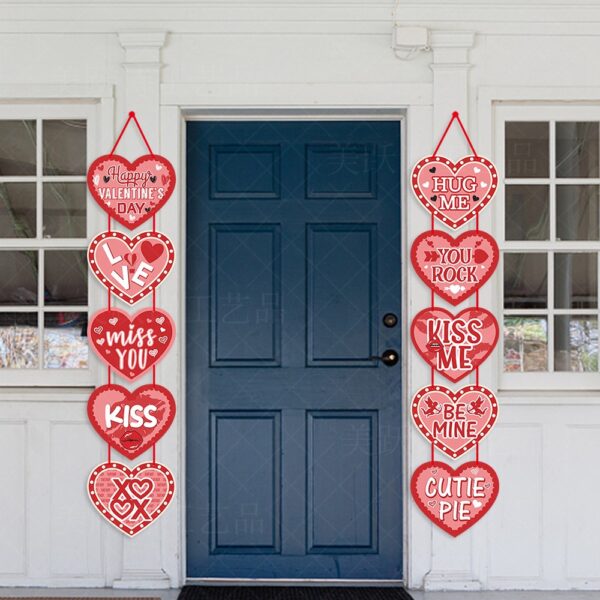 Wholesale Valentine's Day Themed Love Paper Party Decoration Banners