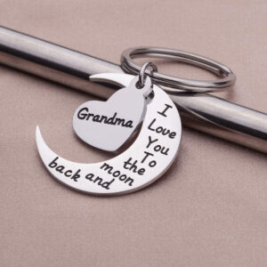 Wholesale Stainless Steel I LOVE YOU Valentine's Day Mother's Day Gift KeyChain