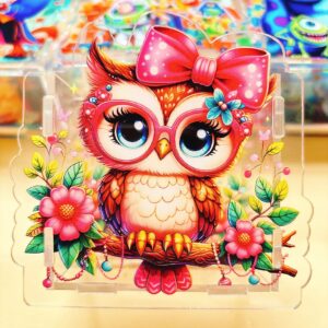 B157-owl pen holder