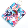 Wholesale PU Leather Leopard Purse Keychain
