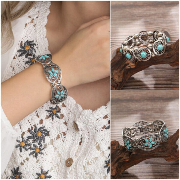 Wholesale Bohemian Style Personalized Hollowed Out Carved Bracelets