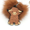 O1CN01deqskx2GXVJgZNHS6_2212381359025-0-cib Wholesale Highland Cow Key Accessories Highland Cow PVC Keychain