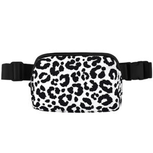 Black and white leopard print / 20.5*14*5cm