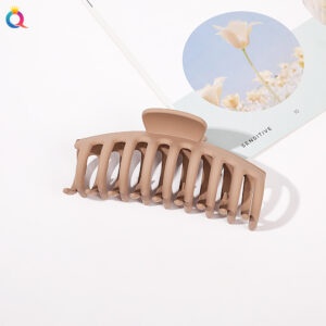 Frosted keel large gripper-light coffee / Qiyue factory direct sales