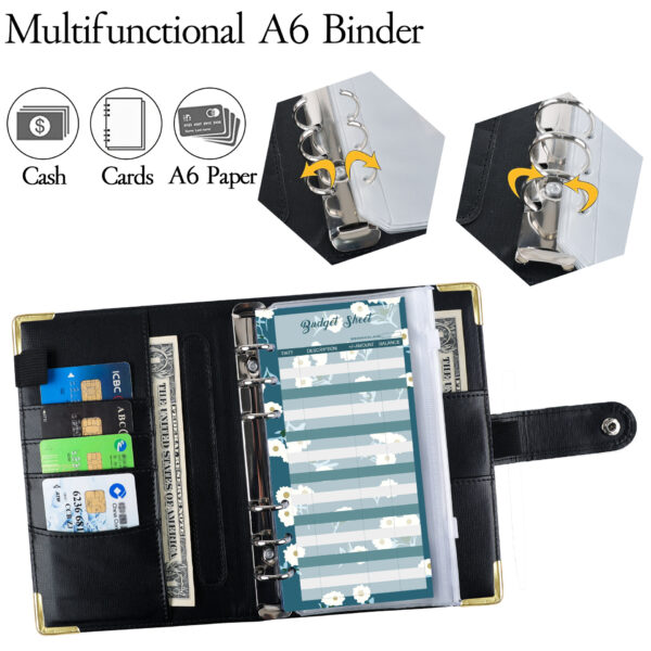 Wholesale Leather A6 Loose-leaf Notebook