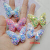 Wholesale Shell Sequin Double Layer Butterfly Kids Hair Accessories