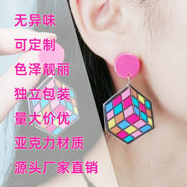 O1CN01dmeInd1T3M7DwWgRT_2677772326-0-cib Wholesale Valentine's Day Rose Red Heart Stud Earrings