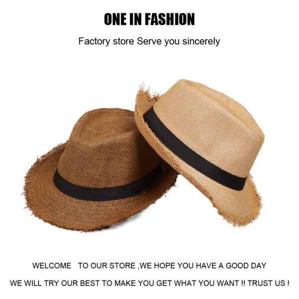 O1CN01dn09Rh1JyTLTVRYyd_2209703131097-0-cib Wholesale Beach Hat, Sun Protection Hat, Outdoor Beach Straw Hat, British Hat